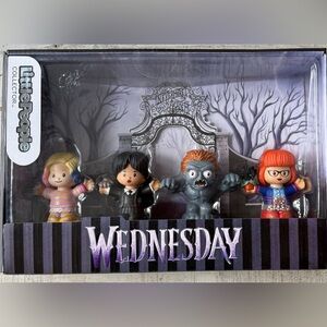 WEDNESDAY Littl  People Collector Set of Four Figures